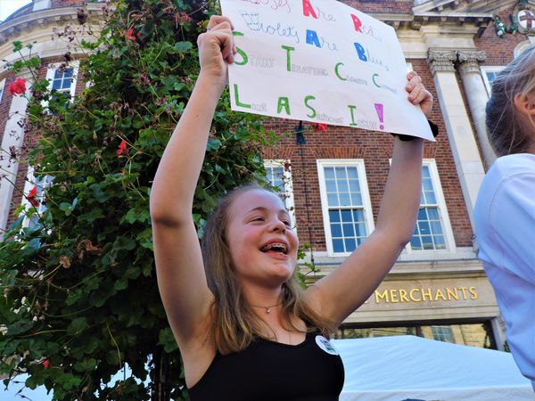 York Climate Protest In Pictures
